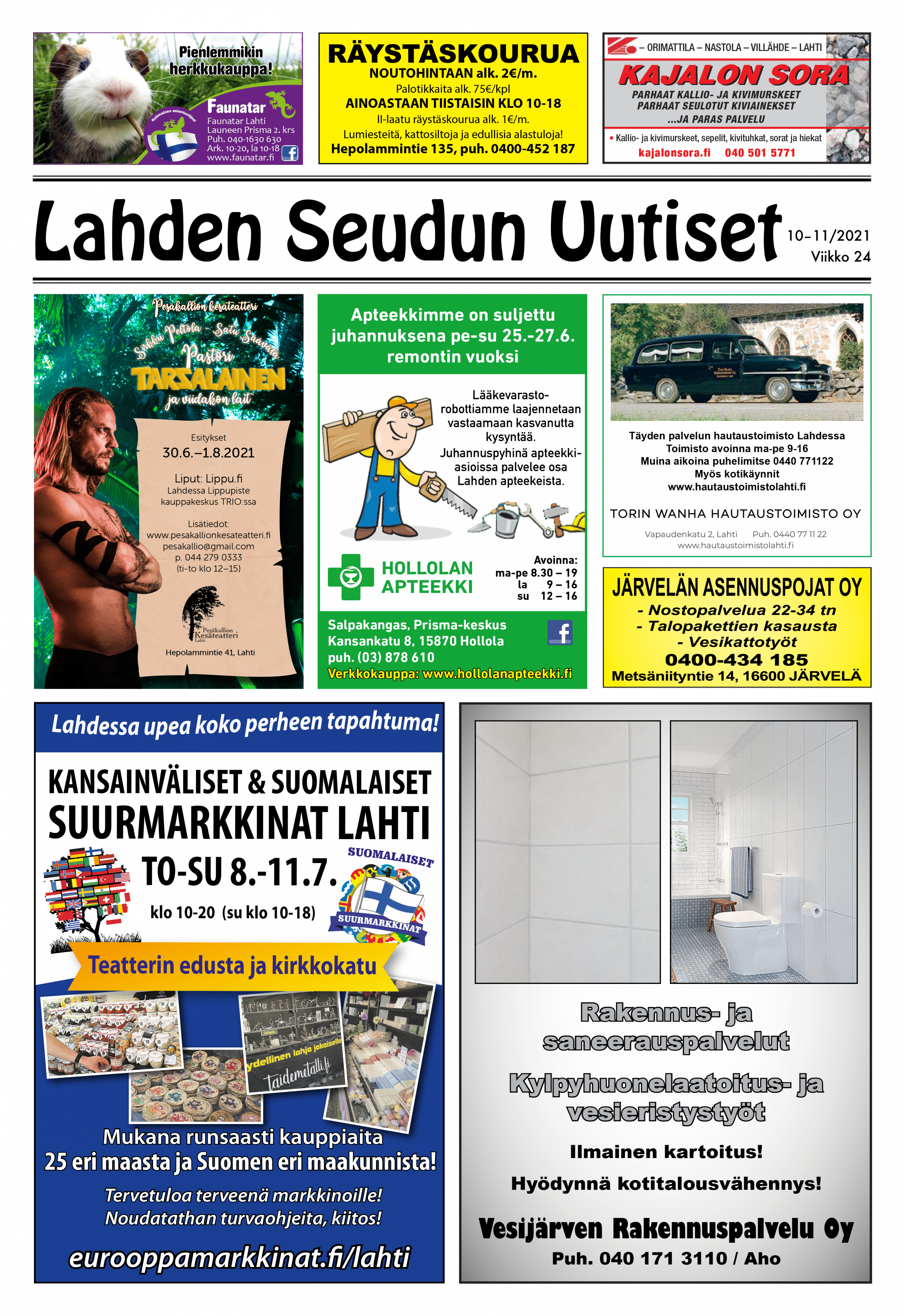Lahden Seudun Uutiset 10-11/2021