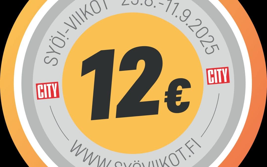 Ennätyksiä rikkonut ravintolakampanja SYÖ!-viikot starttaa jälleen elokuussa