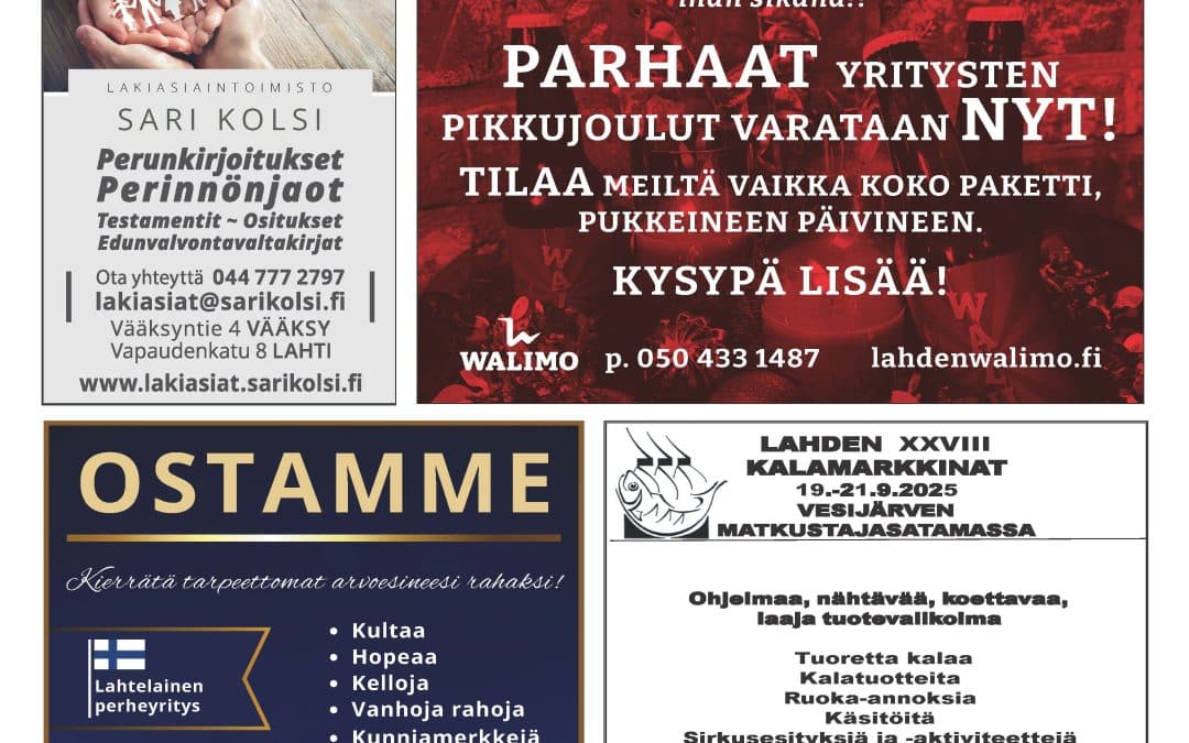 Lahden Seudun Uutiset 15 / 2025