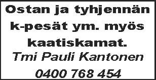 Tmi Pauli Kantonen 16 25 Falck Service Oy Ab