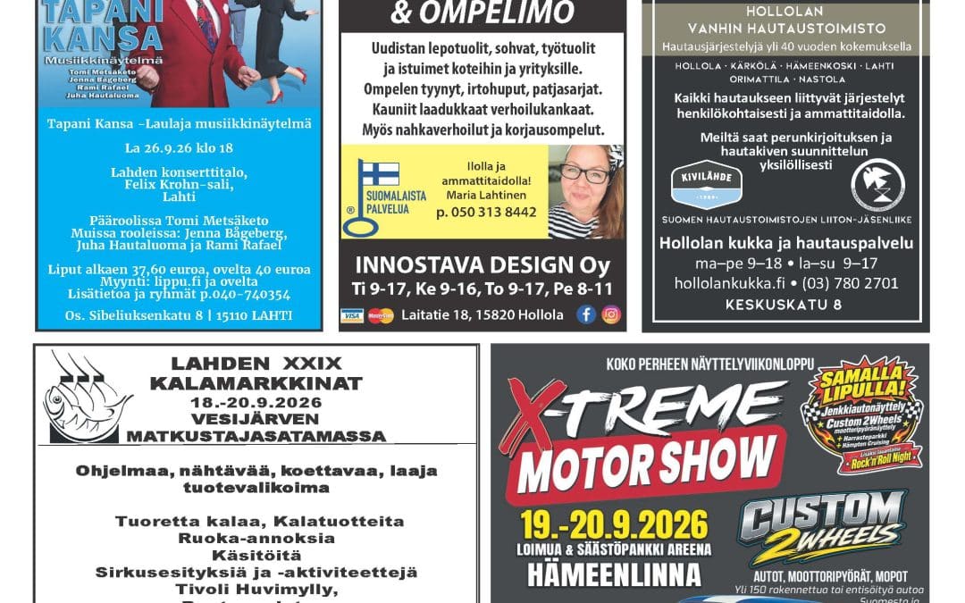 Lahden Seudun Uutiset 16 / 2026